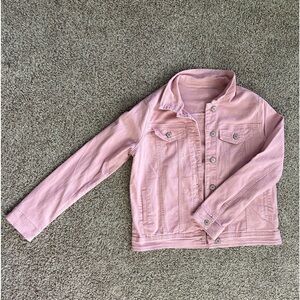Pink Denim Jacket